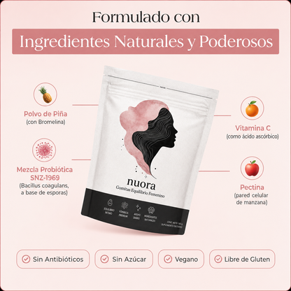 Nuora™ | Gomitas Balance Femenino