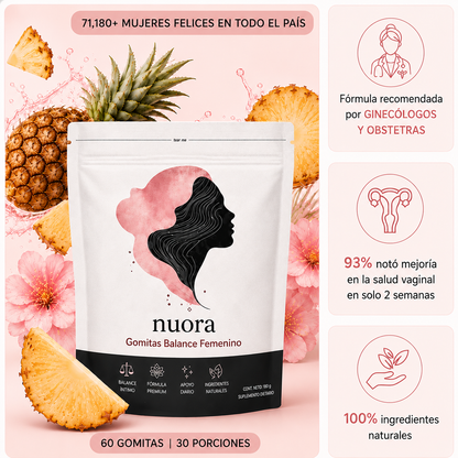 Nuora™ | Gomitas Balance Femenino