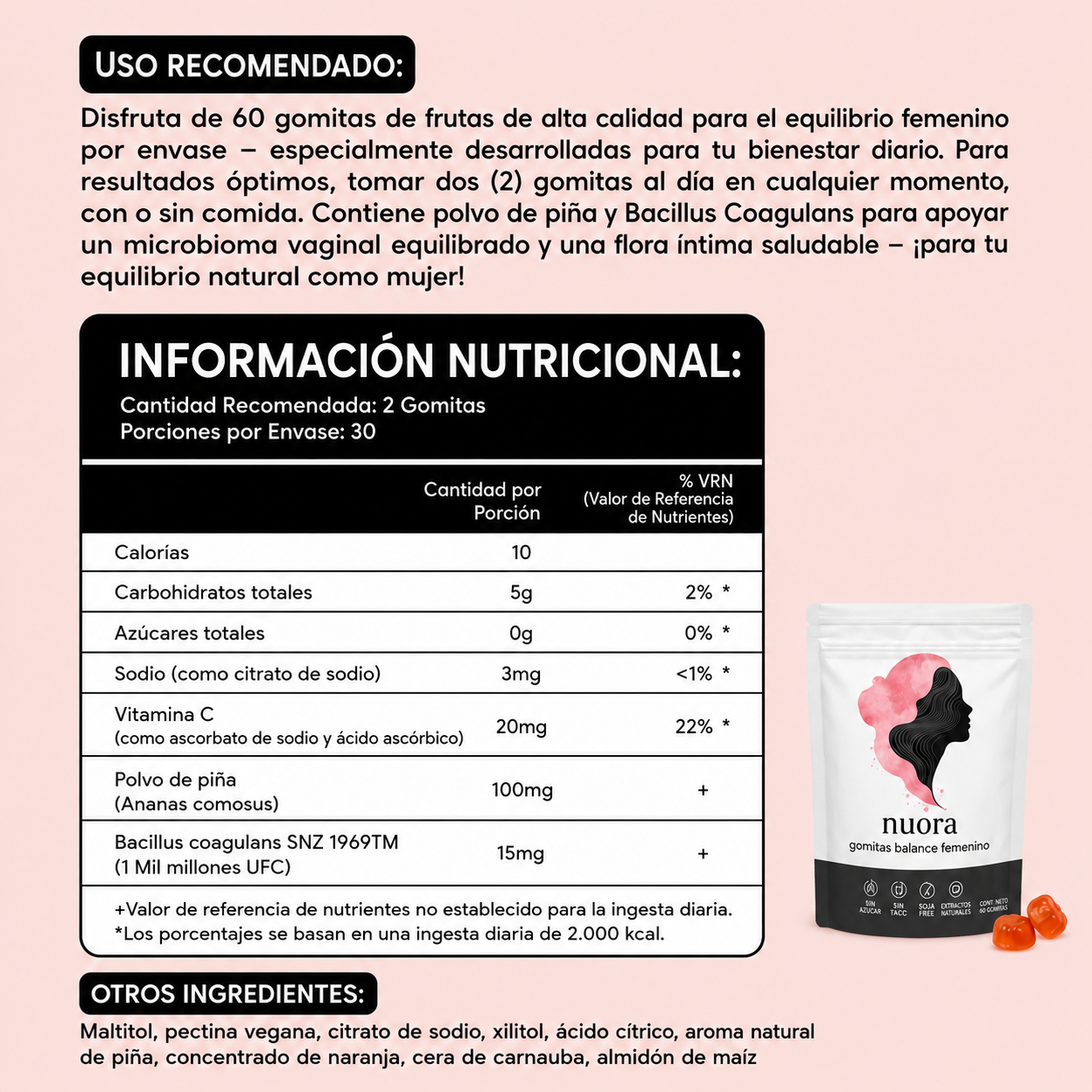 Nuora™ | Elimina el mal olor íntimo y equilibra el pH