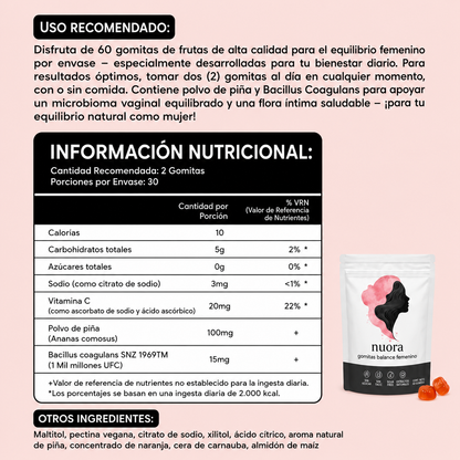 Nuora™ | Elimina el mal olor íntimo y equilibra el pH