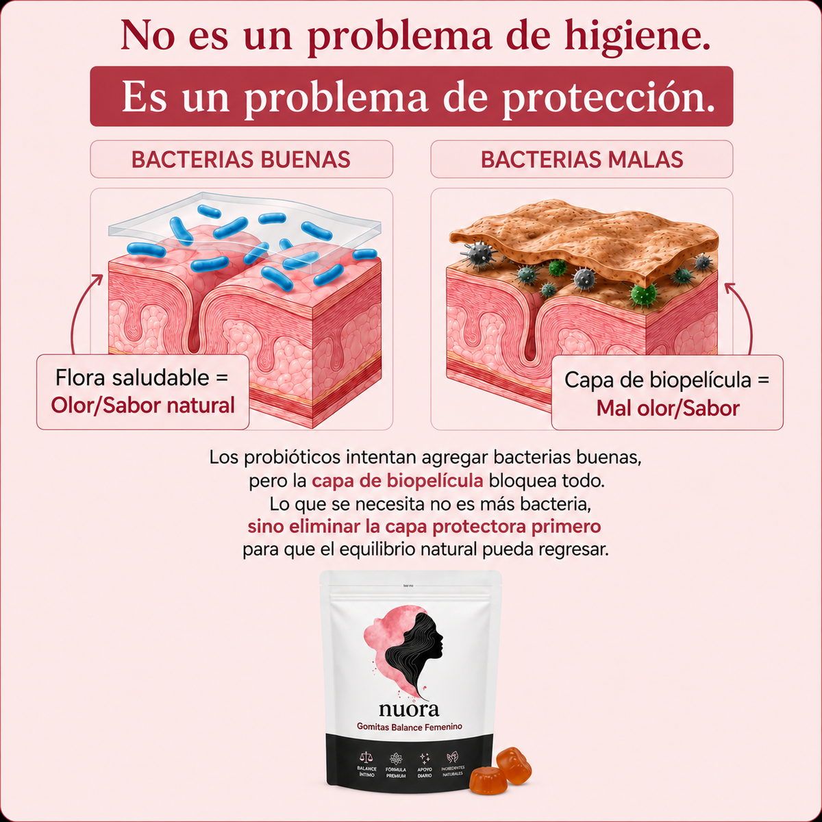 Nuora™ | Elimina el mal olor íntimo y equilibra el pH