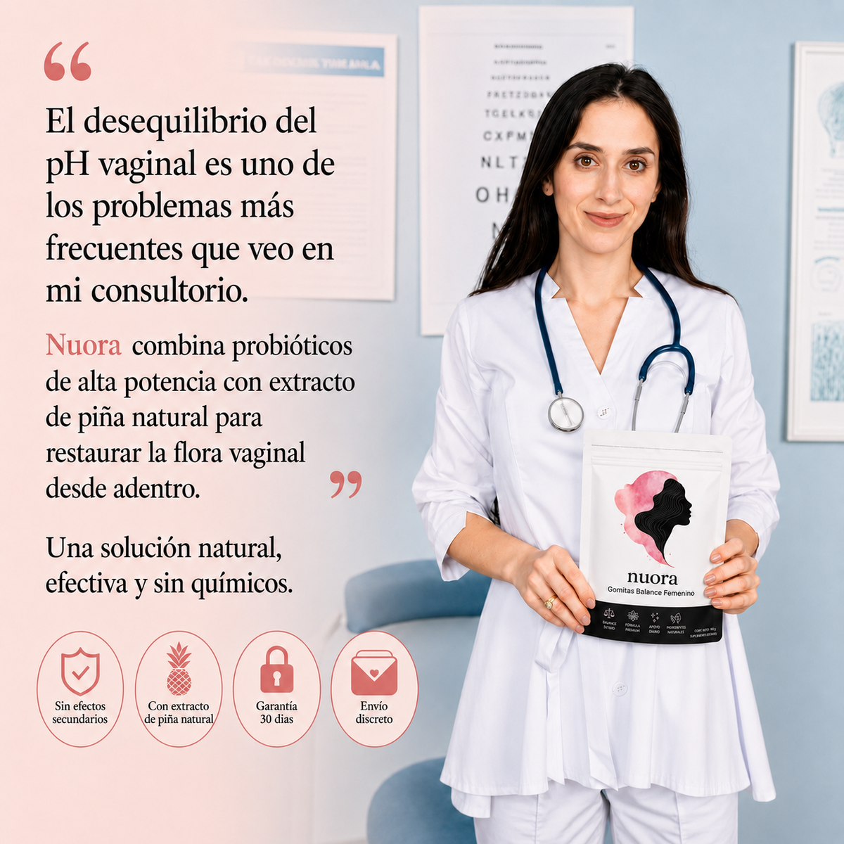 Nuora™ | Elimina el mal olor íntimo y equilibra el pH